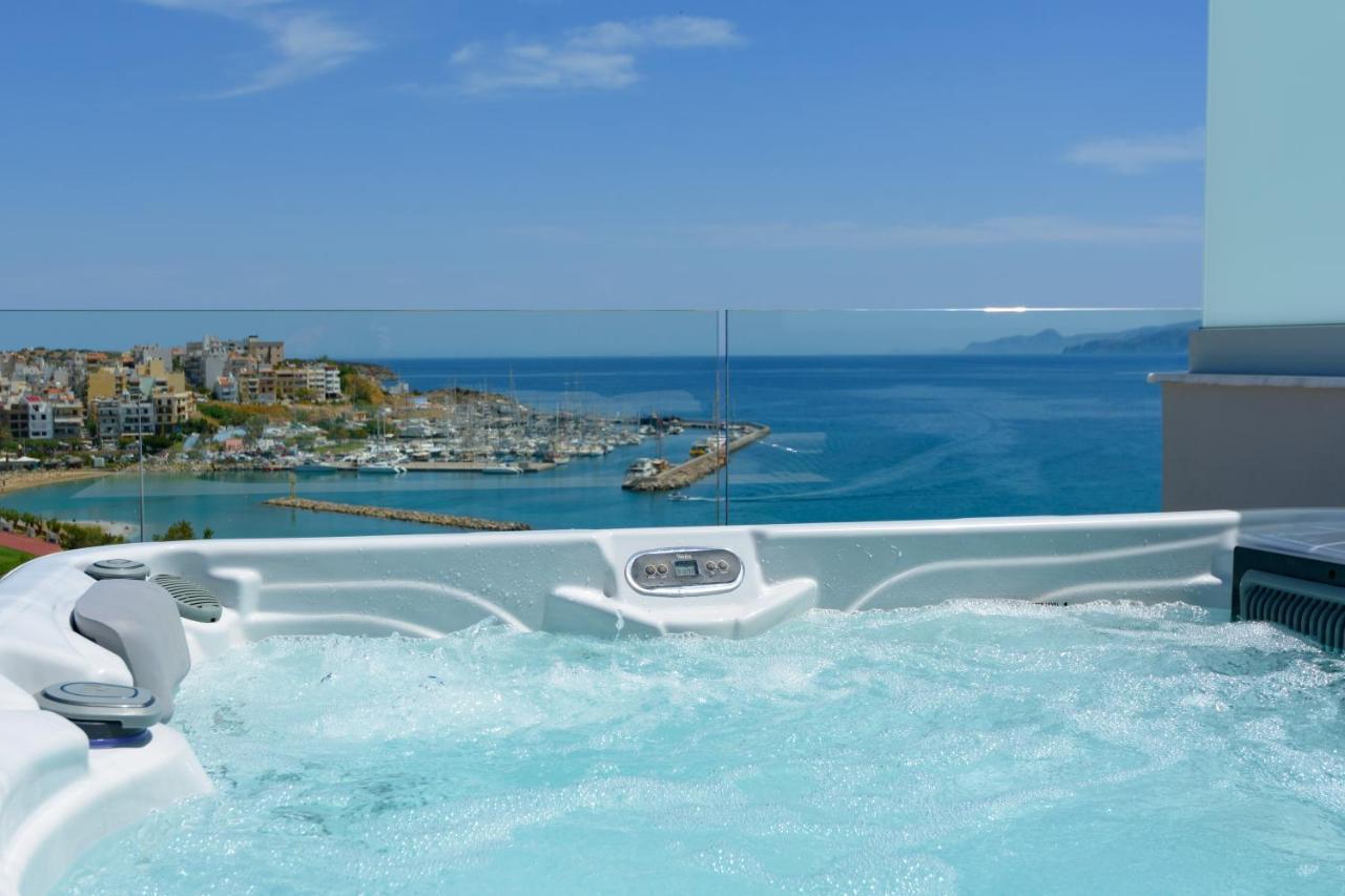 Angelique Luxury Apartment Agios Nikolaos  Bagian luar foto