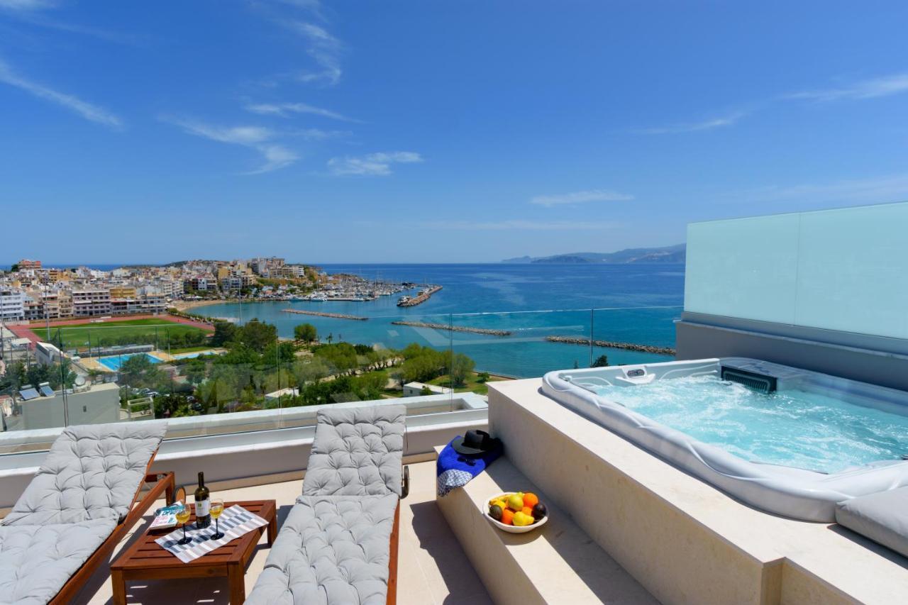 Angelique Luxury Apartment Agios Nikolaos  Bagian luar foto