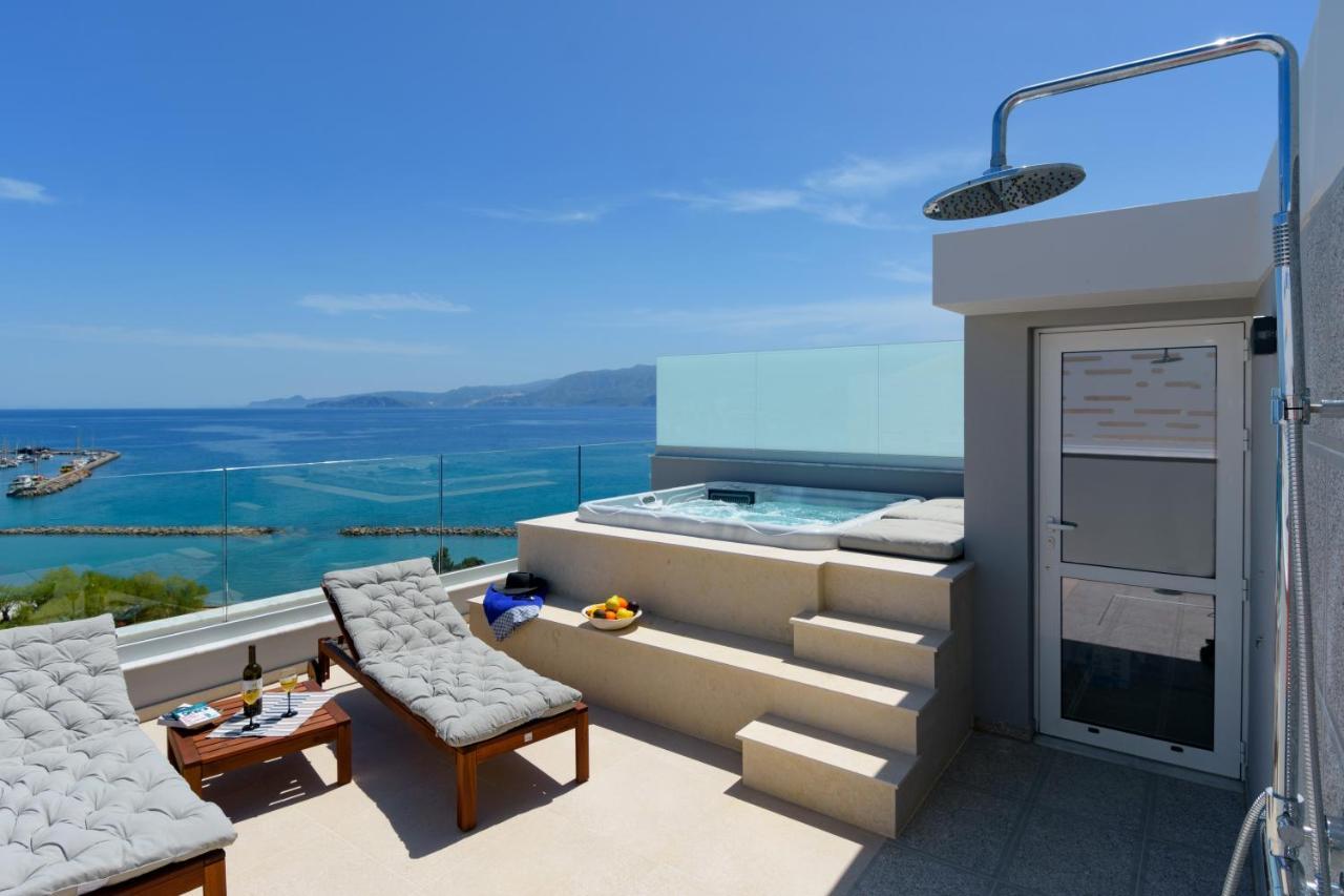 Angelique Luxury Apartment Agios Nikolaos  Bagian luar foto